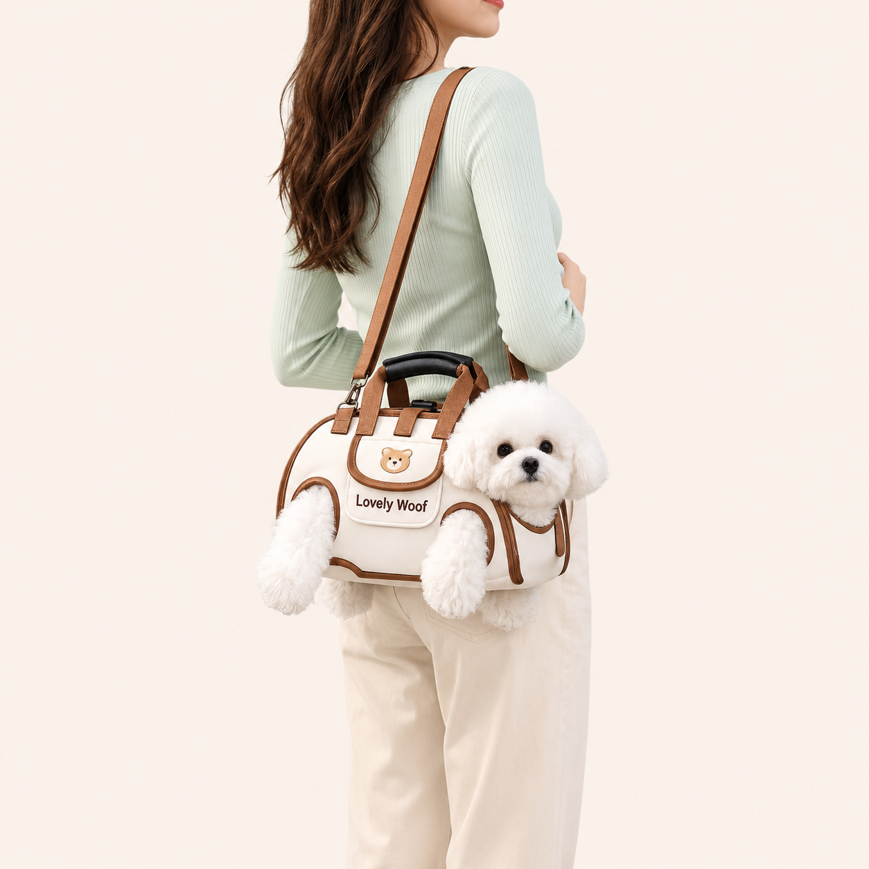 2-in-1 Dog Leash & Carrier