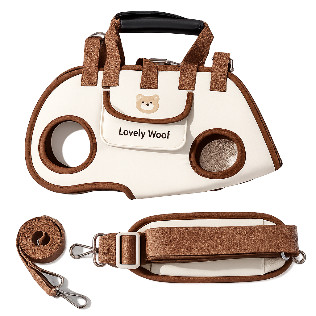 2-in-1 Dog Leash & Carrier