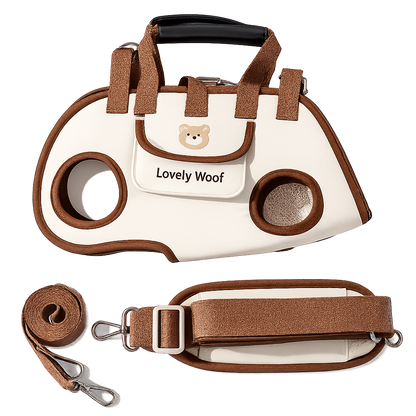 2-in-1 Dog Leash & Carrier